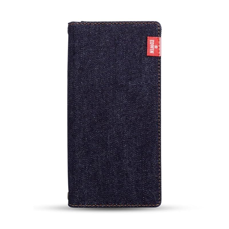 【新品】 【 EDWIN 正規品 】 iPhone 17 対応 ケース 「 タグデニム 」 手帳型 ブランド カード収納 デニム おしゃれ アイフォン17用 iPhone 17用 ブランド スマホケース (インディゴ)