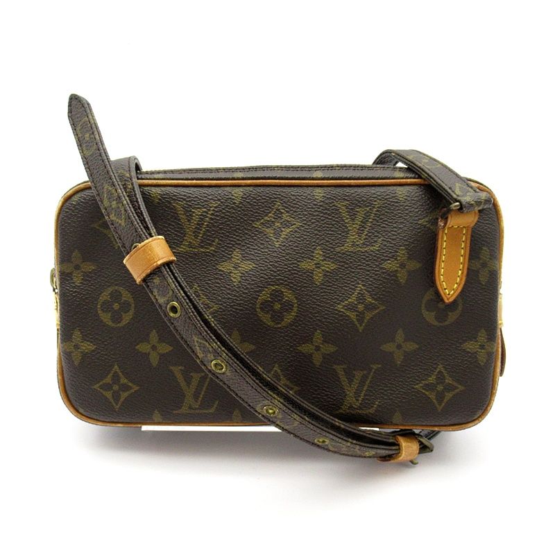 ルイ ヴィトン マルリーバンドリエール  モノグラム M51828 ショルダーバッグ LV 0804【中古】LOUIS VUITTON LOUIS VUITTON（ルイ・ヴィトン） ポシェット マルリー バンドリエール