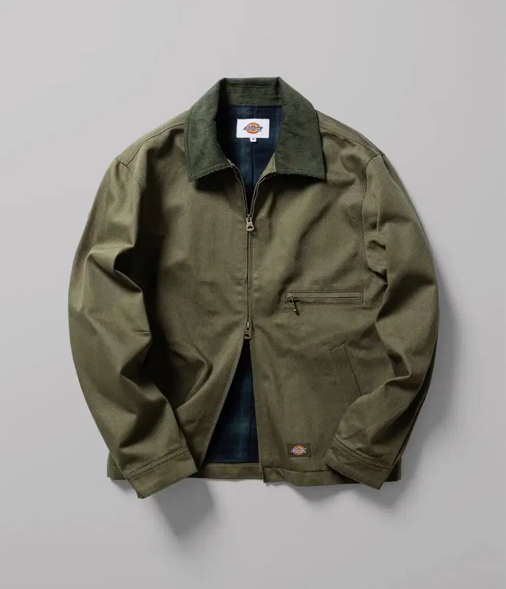 (L) ディッキーズ ツイル ウォーク ジャケット Olive