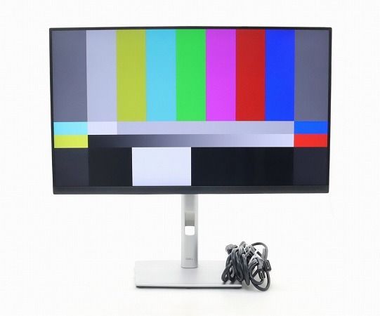 【並品】DELL P2422H 23.8インチ非光沢IPSパネル フルHD 1920x1080ドット HDMI/DisplayPort/アナログRGB入力 中古