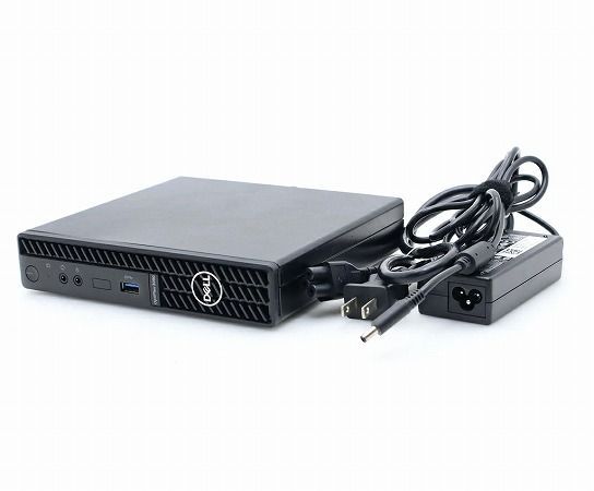 DELL OptiPlex 3090 Micro Core i5-10500T 2.3GHz 8GB 256GB(NVMeSSD) HDMI/DisplayPort x2出力 Windows11 Pro 64bit 中古