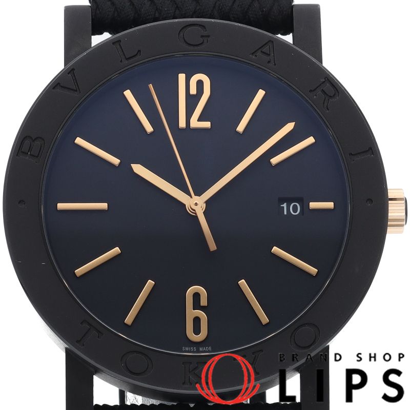 ブルガリ ブルガリブルガリ ウォッチ 41mm シティーズ スペシャルエディション 東京 BB41S/103224 箱 バンド