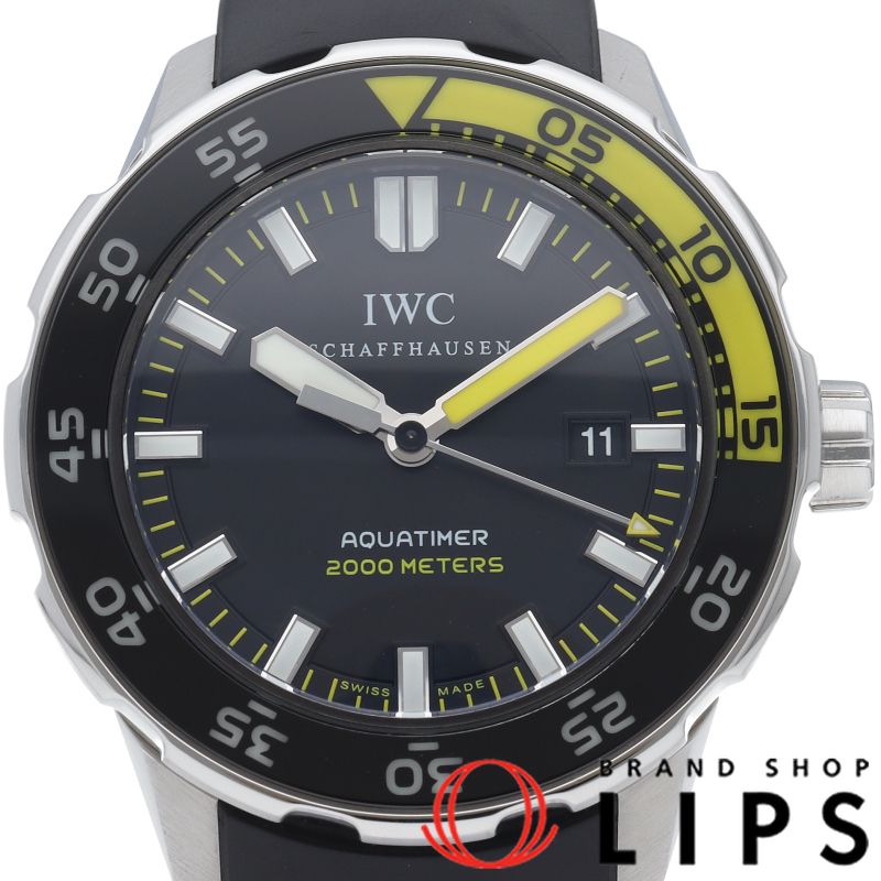 インターナショナルウォッチカンパニー IWC アクアタイマー オートマティック 2000 IW356802 箱 保証書 SS/ラバ