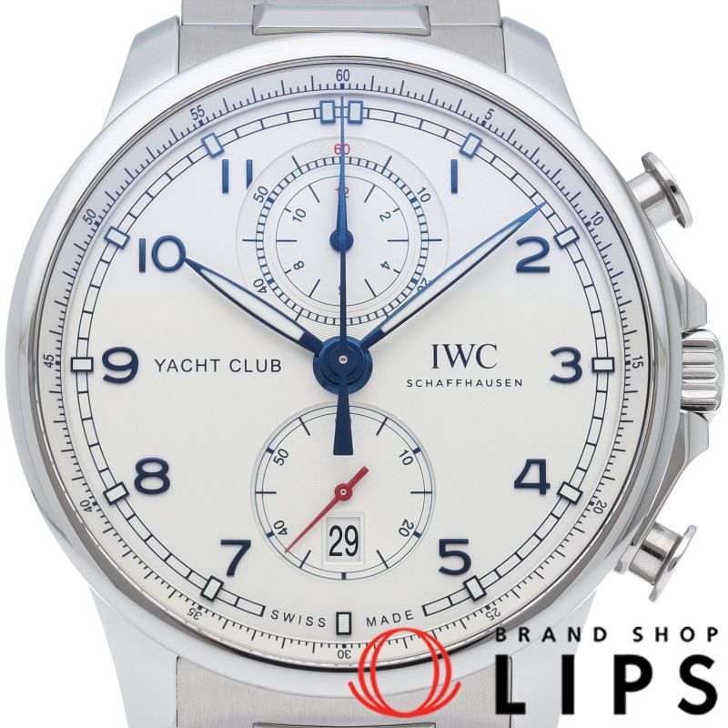 インターナショナルウォッチカンパニー IWC ポルトギーゼ ヨットグラフ クロノグラフ IW390702 箱 保証書 SS メンズ