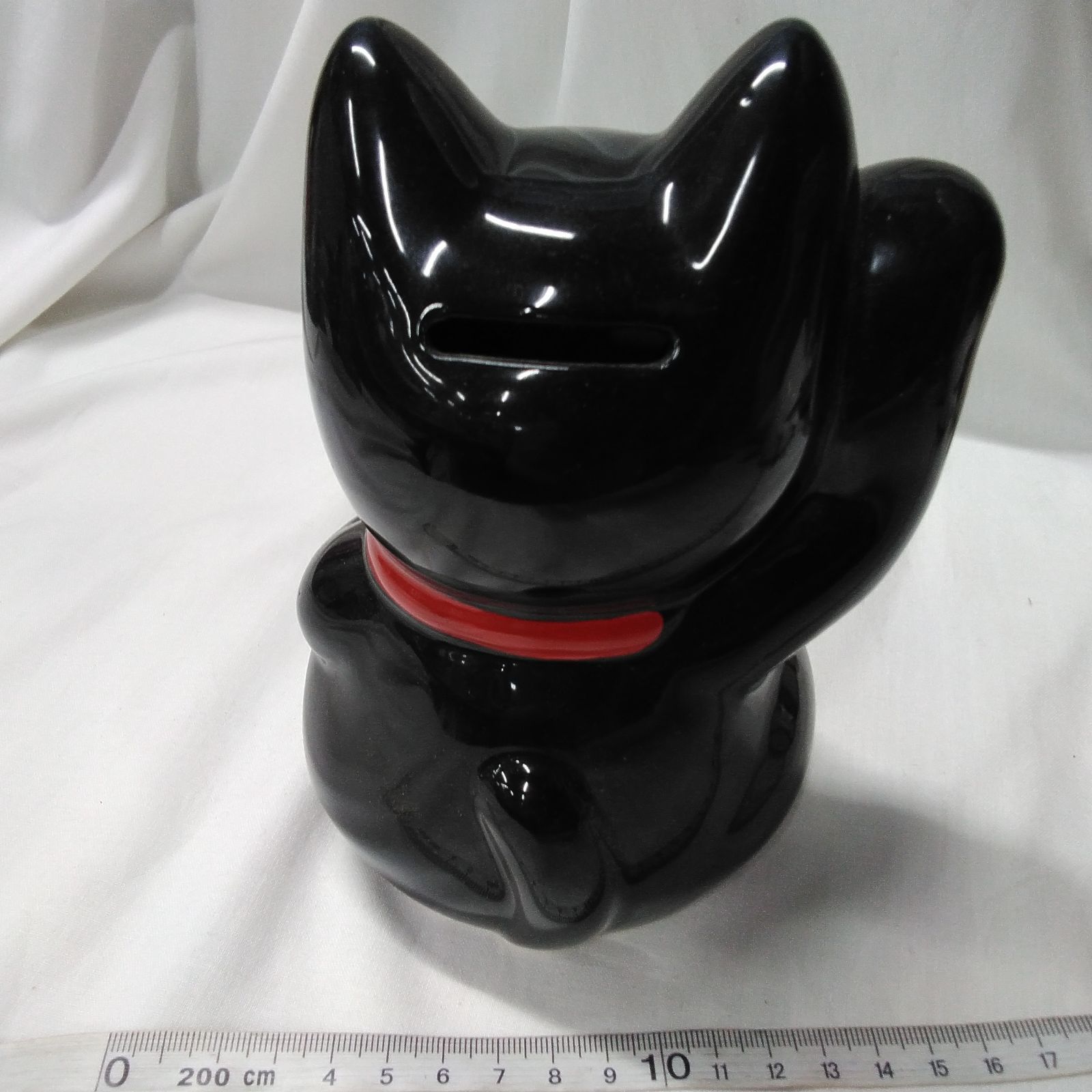 招き猫 貯金箱 陶器 置き物 飾り物 4点まとめて 【現状品】 W983