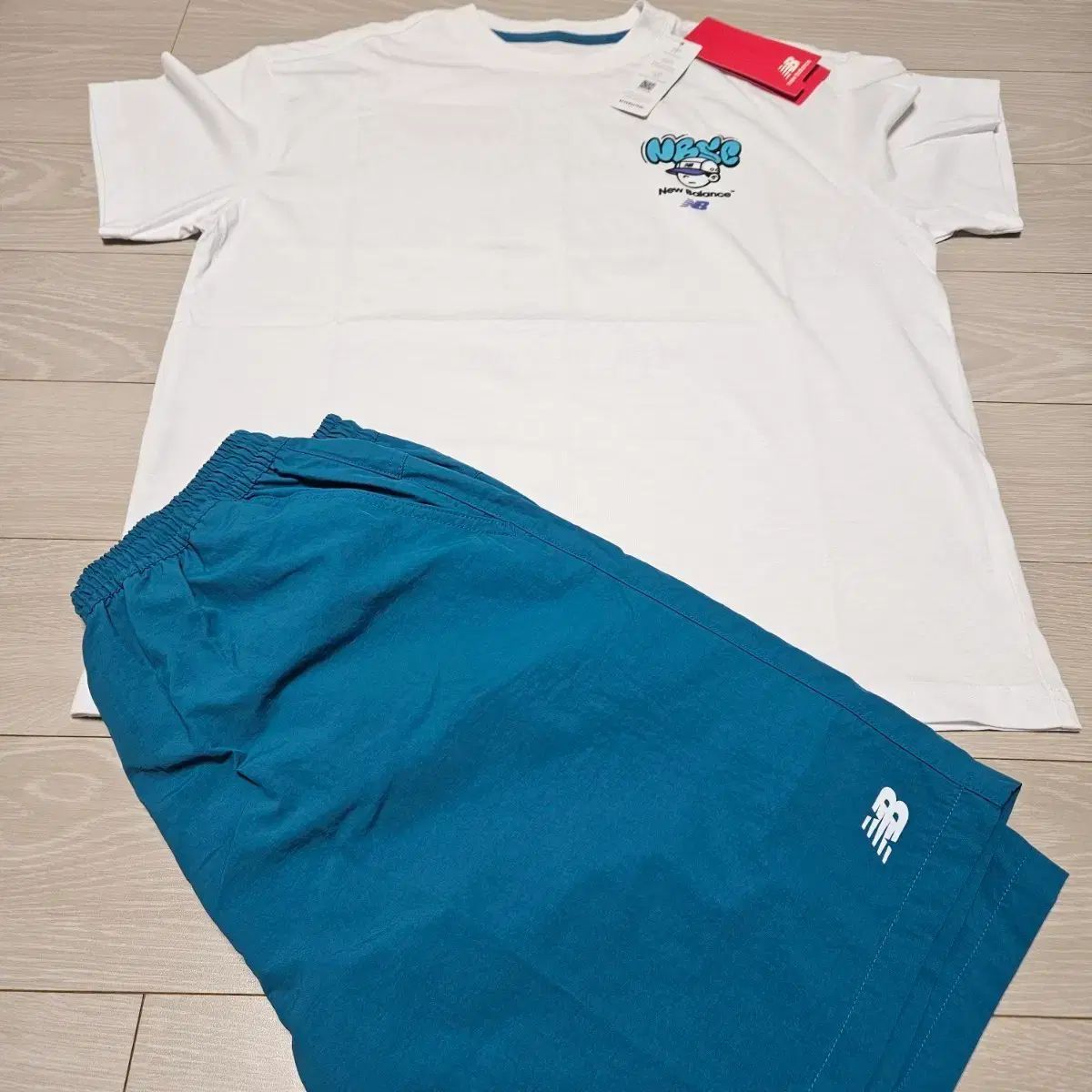 ニューバランス 半袖Tシャツ + ハーフパンツ セット160 新品