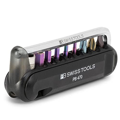 ピービースイスツールズ(PB Swiss Tools) 470BLACKCN バイクツールセット (9本組) ブラック 470BLACKCN 国内発送