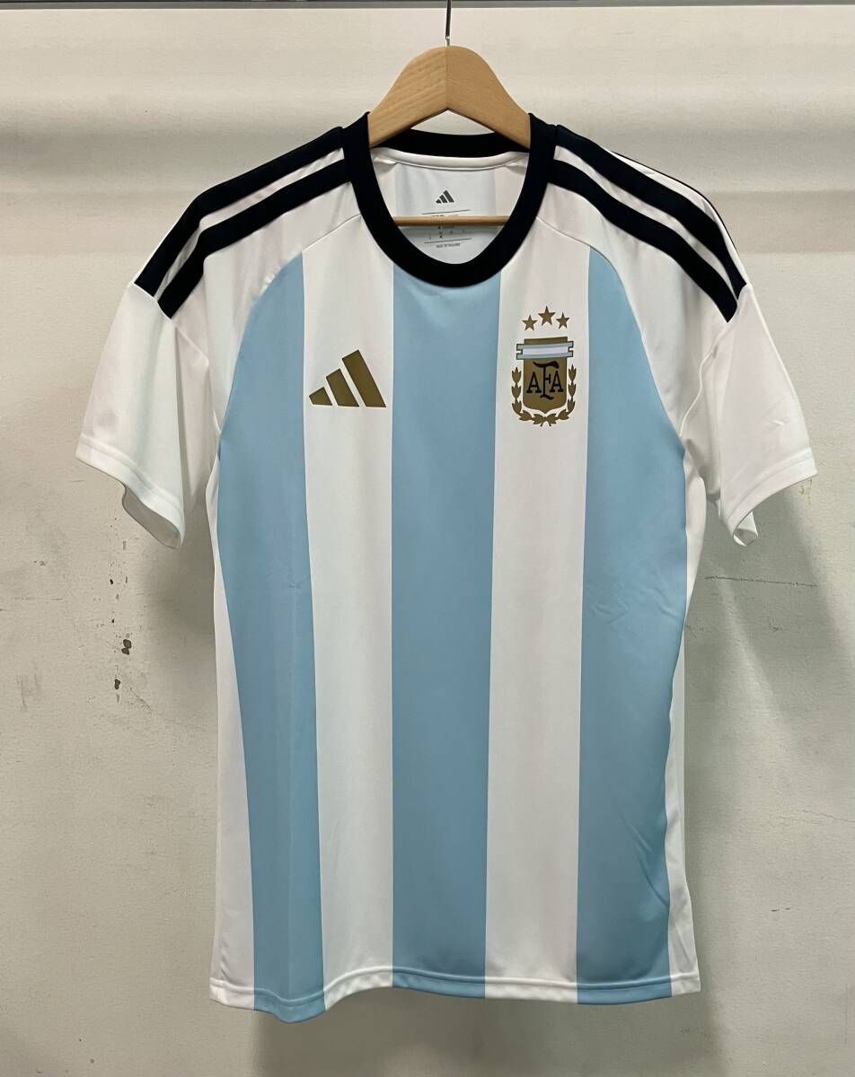 adidas アディダス 半袖Tシャツ アルゼンチン代表 2026 ホーム ロゴ 