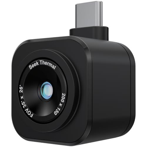 シークサーマル Nano ナノ 超小型 赤外線カメラ サーマルカメラ サーマルイメージングカメラ スマートフォン用 (Nano200 Android USB-C) shu
