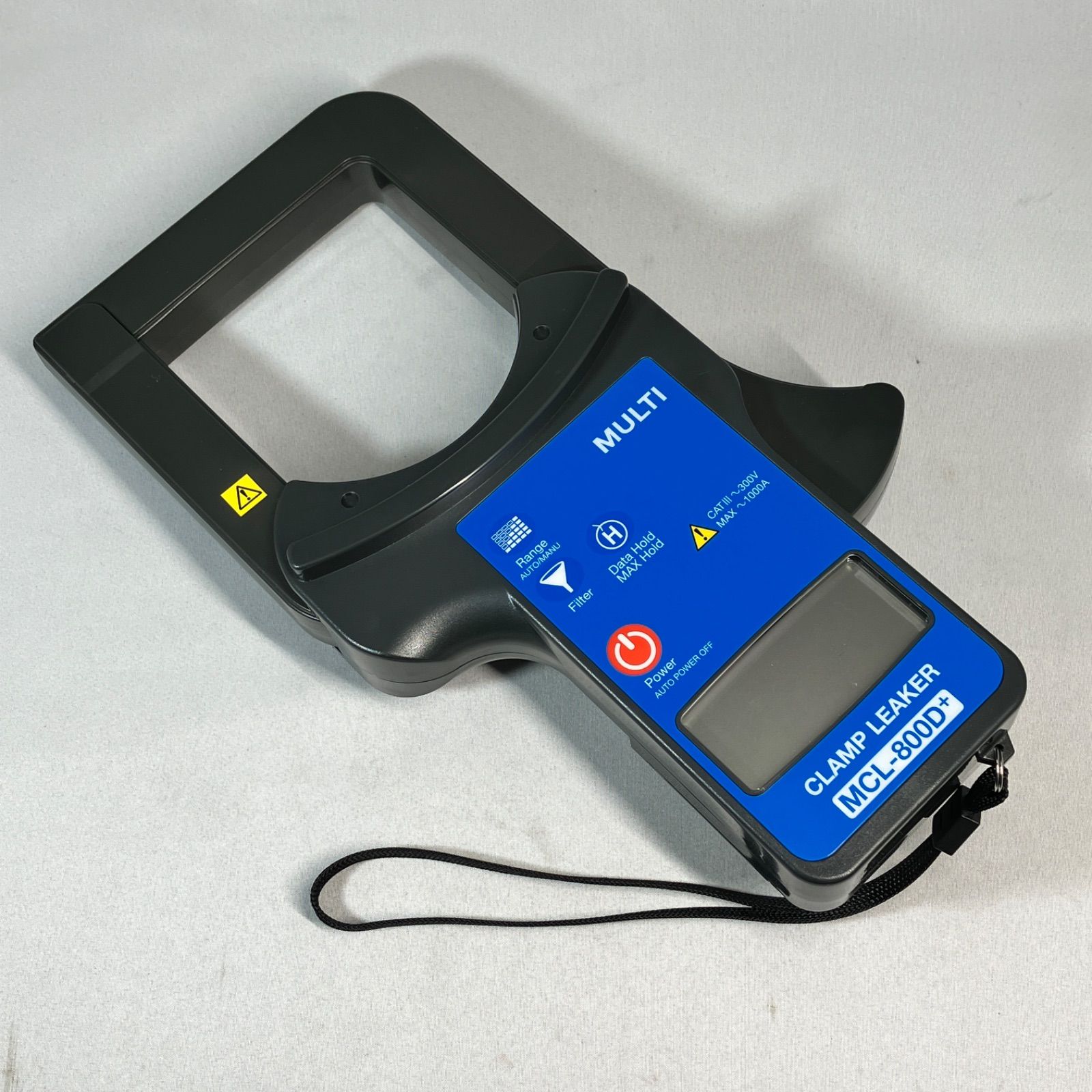 美品 MULTI マルチ 計測器 デジタルクランプリーカー MCL-800D+ 湘南台