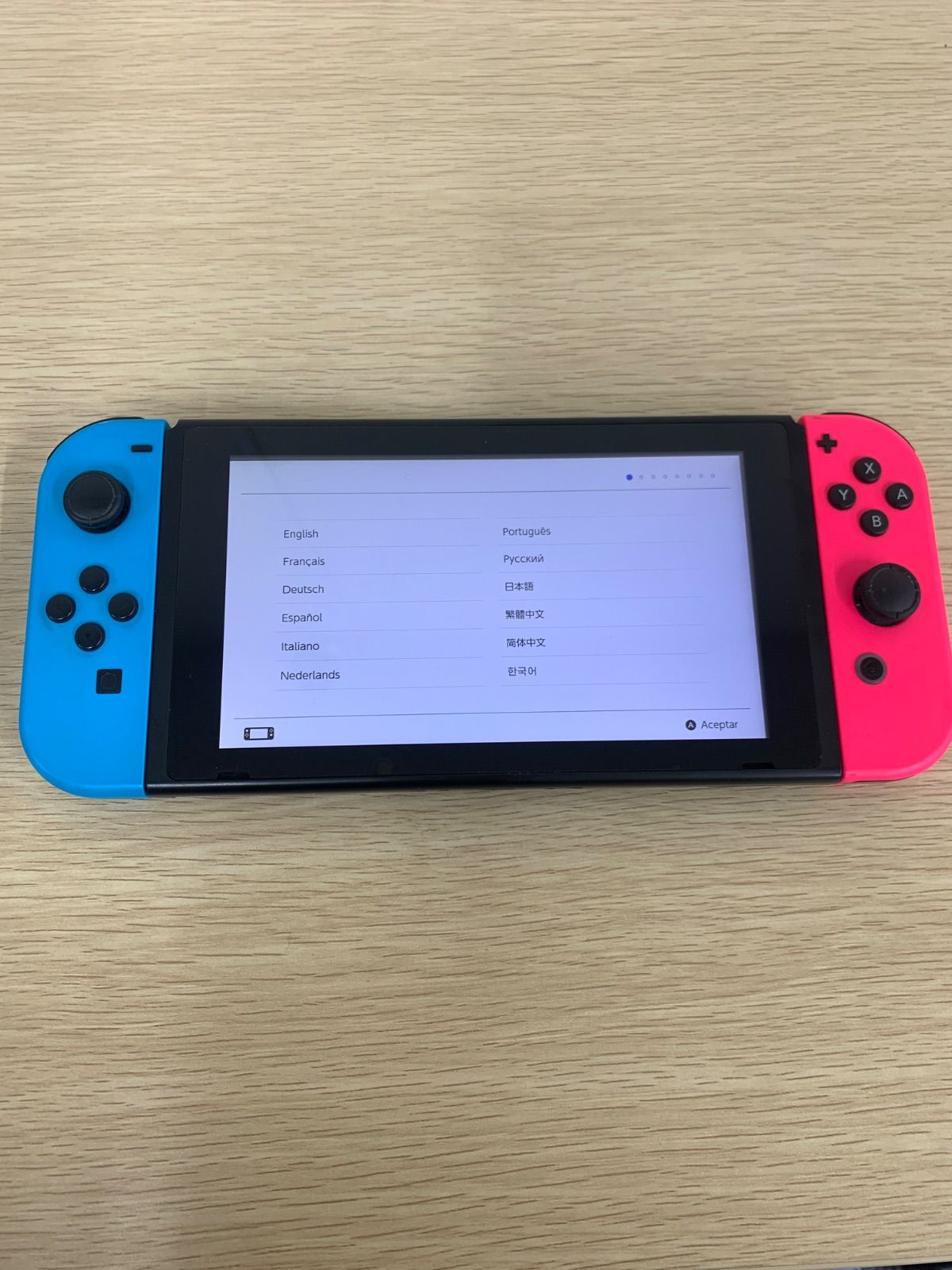 #3【動作確認済み】【初期化済み】Nintendo Switch本体　HAC-001【ゲーム機本体】【1】