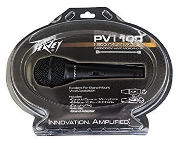 【中古】 PEAVEY ボーカル用 ダイナミック マイクロフォン PVi 100 XLRマイクケーブル付き