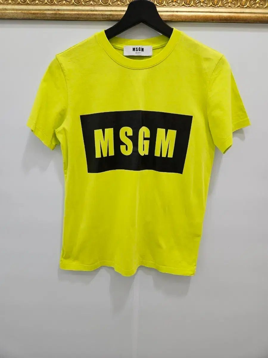 MSGM コットン 半袖Tシャツ