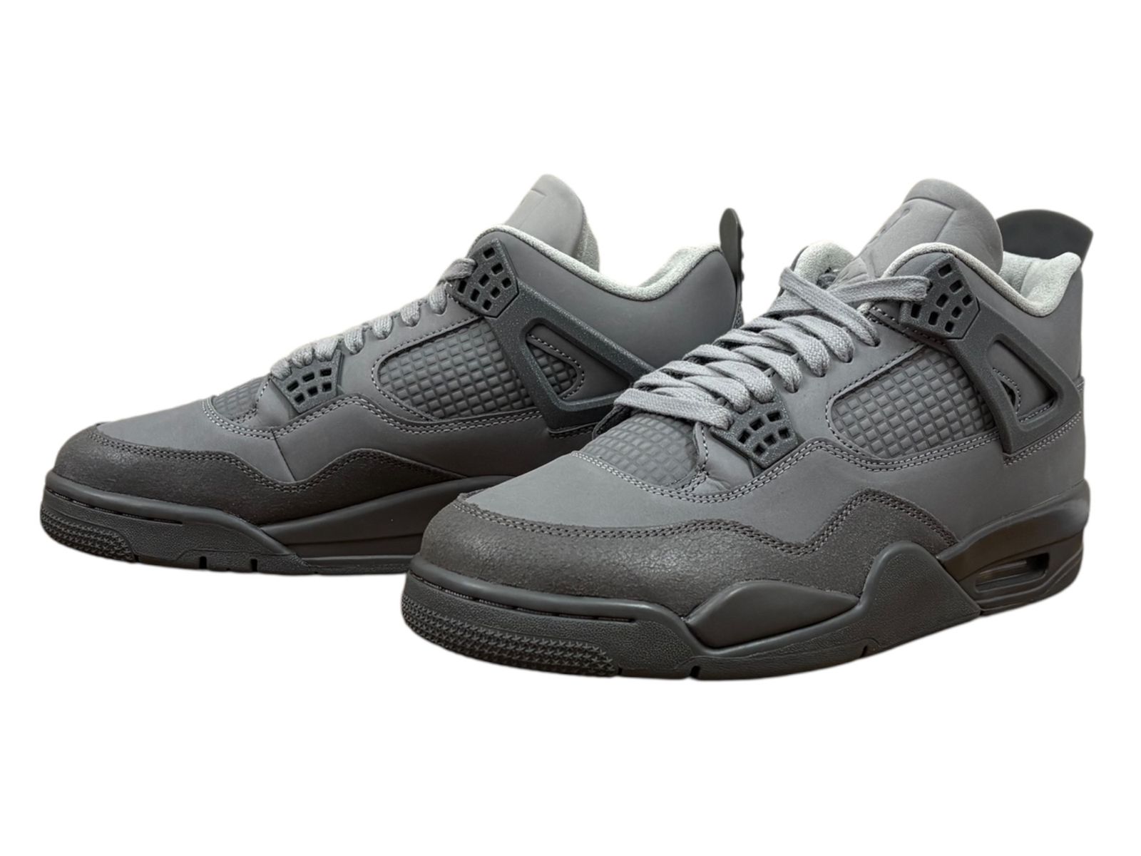 NIKE (ナイキ) スニーカー Air Jordan 4 Retro SE Wet Cement FQ7928-001 27cm US9 グレー メンズ/078