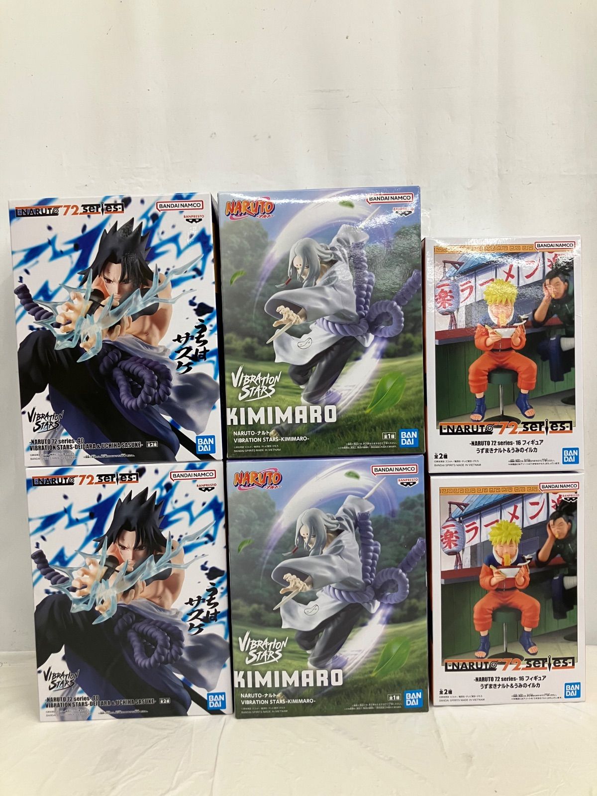 人気定番，豊富な 未開封 NARUTO うずまきナルト 君麻呂 うちはサスケ