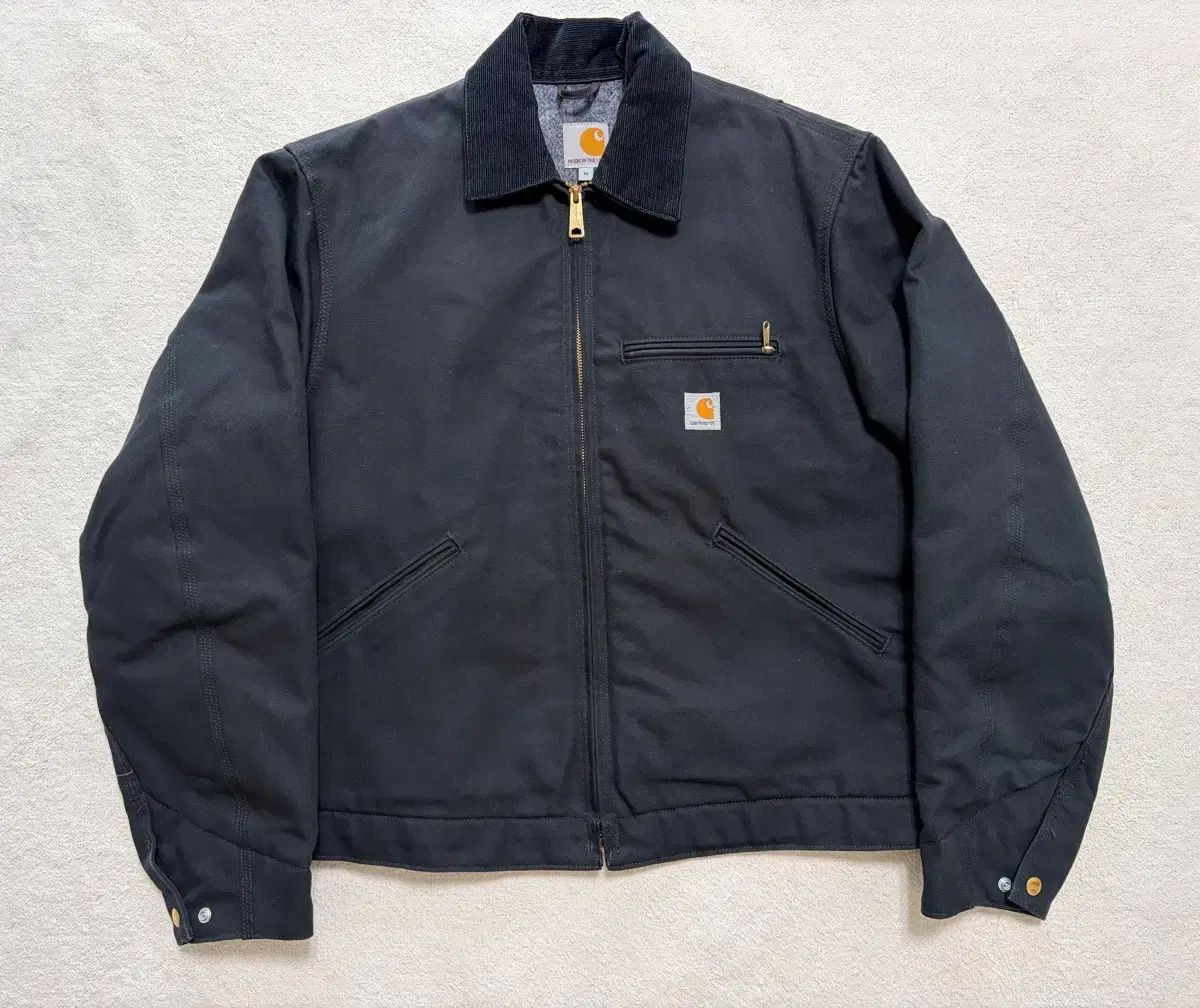 M Carhartt カーハート j001 デトロイト ウォーク ジャケット (Made in USA) ブラック