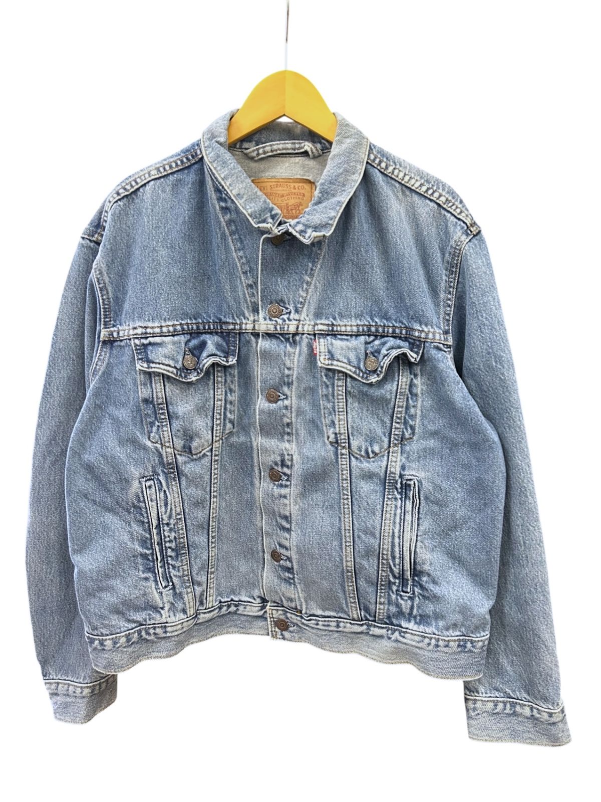 Levi’s (リーバイス) デニムジャケット Gジャン カナダ製 90S 00S 古着 ビンテージ 7550648910 46 ブルー メンズ/027