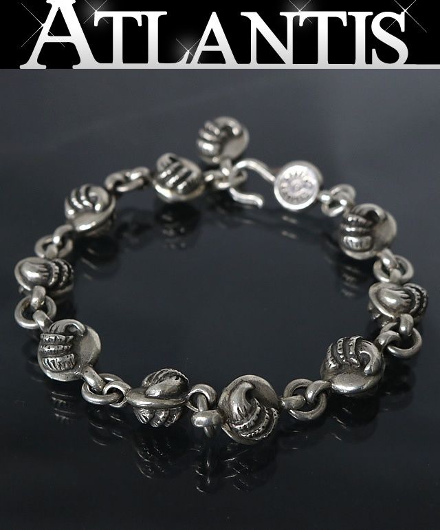 CHROME HEARTS 銀座店 クロムハーツ ♯2 クローボール ブレス メンズ シルバー SV925 103278