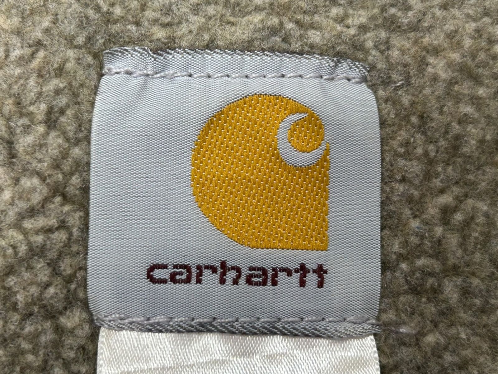Carhartt (カーハート) ダックベスト 裏地ボア 古着 V26-GVL L-R