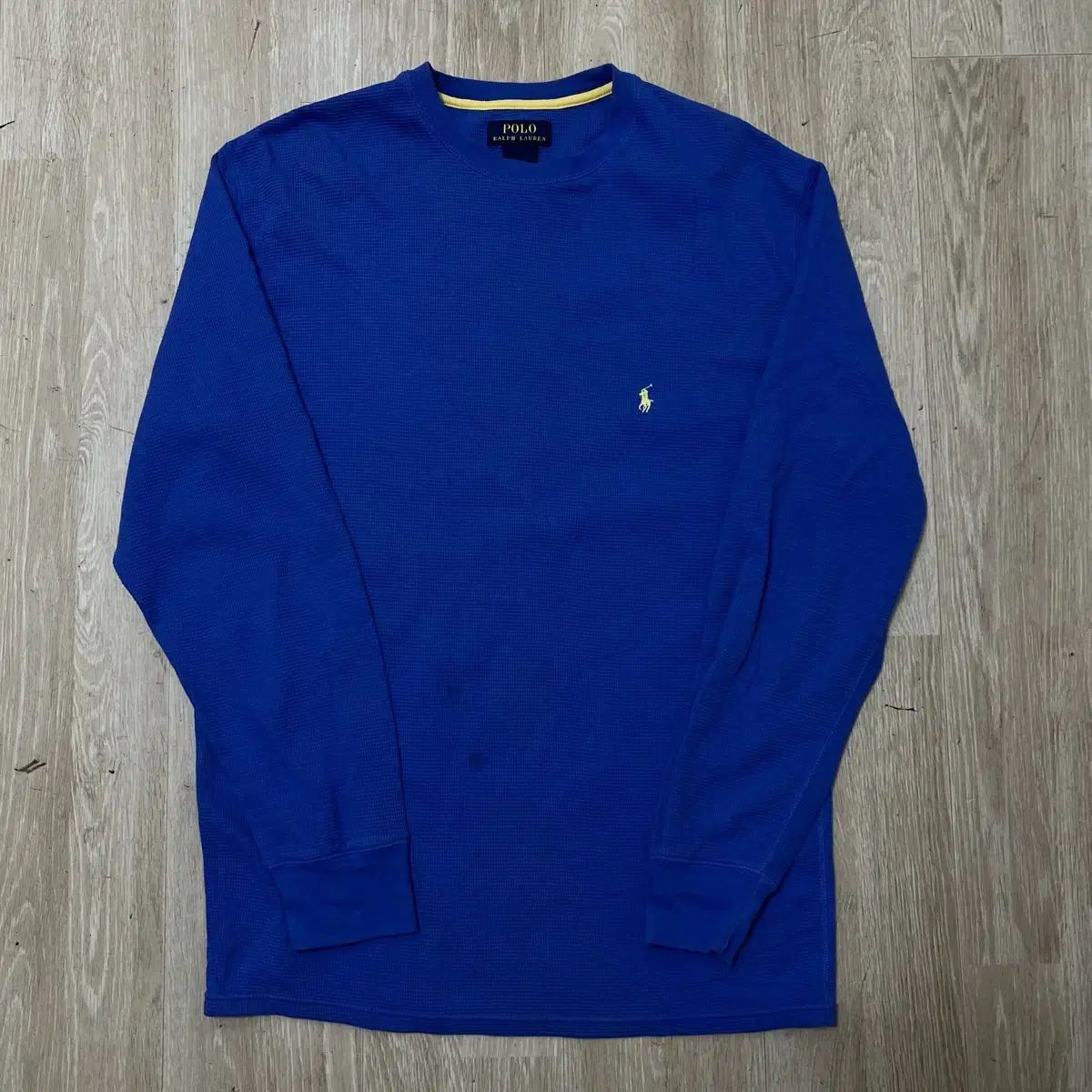 ポロラルフローレン スモールポニー ワッフルニット 長袖Tシャツ L/100
