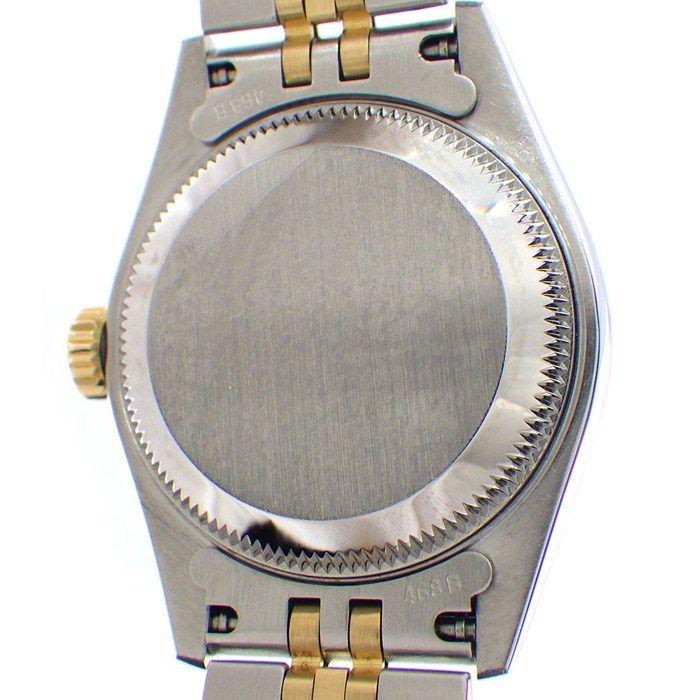 ロレックス Rolex 腕時計 デイトジャスト 79173G Y番 2002年 10ポイント ダイヤインデックス サンレイ シャンパンゴールド文字盤 デイト K18YG SS 自動巻き 【箱・保付き】 【中古】 ロレックス Rolex 腕時計 デイトジャスト 79173G Y番 2002年 10