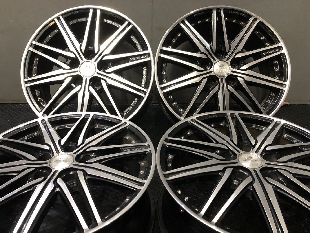 WORK VARIANZA A6S LVM ワーク ヴァリアンツァ 17インチ 4本 7J5HPCD114.3+48 ブラポリ 60プリウス ヴォクシー ノア等　(VHP178) WORK VARIANZA A6S LVM ワーク ヴァリアンツァ 17インチ 4本