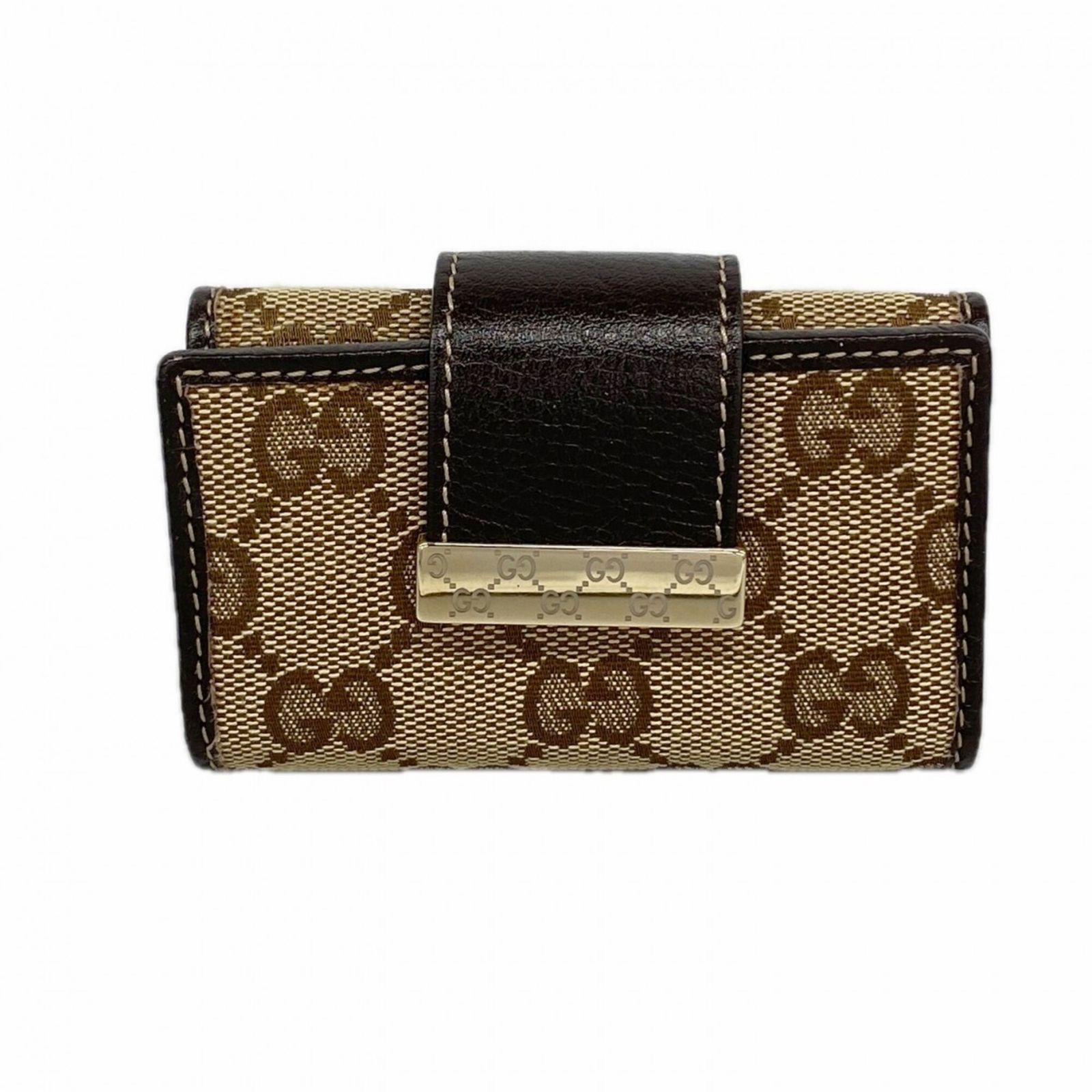 グッチ(Gucci) グッチ アクセサリー・キーケース GGキャンバス 212098 キャンバス ベージュ シャンパンメンズ レディース