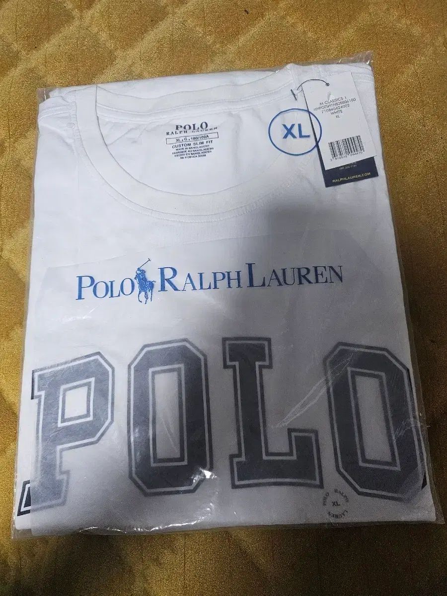 POLO RALPH LAUREN BIG ロゴ 半袖Tシャツ XL 白