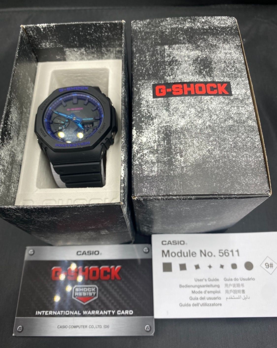 CASIO G-SHOCK GA-2100VB-1A 海外モデル タグなし 未使用品 - メルカリ