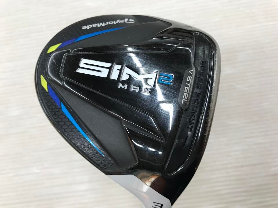 テーラーメイド　SIM2 MAX　15度　TENSEI BLUE TM50(SIM2)　Sフレックス　フェアウェイウッド　中古　ゴルフドゥ！成田美郷台店【最短即日発送】