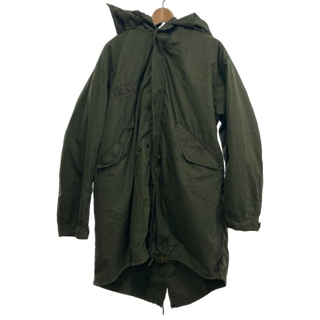 【中古】　WINFIELD MFG.CO.INC　M-65　70s vintage　70年代　OLD　フィールドジャケット　フード　フルジップ　無地　米軍　アメリカ軍　古着　/9501