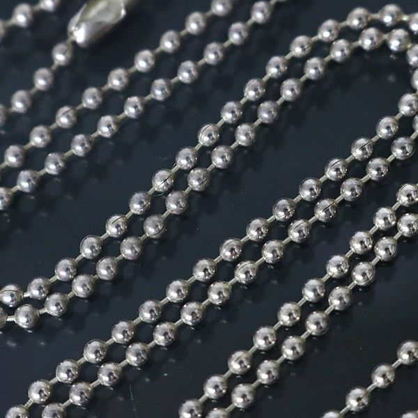 CHROME HEARTS 銀座店 クロムハーツ ボールチェーン ネックレス 76cm