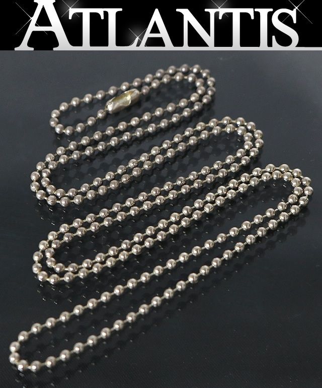 CHROME HEARTS 銀座店 クロムハーツ ボールチェーン ネックレス 76cm
