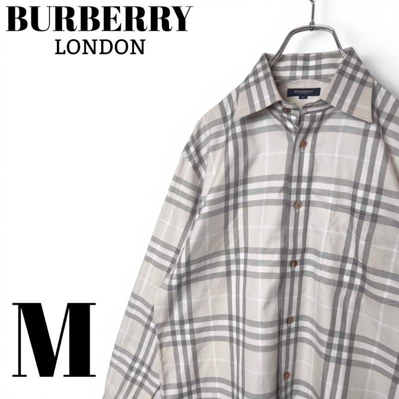BURBERRY LONDON バーバリー ロンドン ノバチェック 長袖シャツ