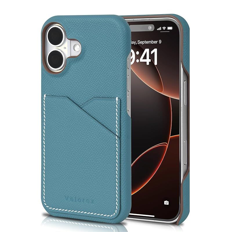 【新品】 Valorex iPhone17 対応 スマホケース 本革ケース イタリア製レザー 携帯カバー 背面カバー バックカバー カード収納 薄型 軽量 背面保護 あいふぉん スマホカバー 薄型 軽量 滑り止め 指紋防止 耐久性 カメラ保護 17 対応 0