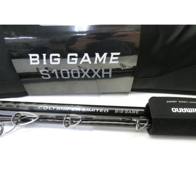シマノ SHIMANO コルトスナイパーリミテッドビッグゲーム 2024モデル S100XXH 竿袋付 保証なし 釣竿 △WS2710