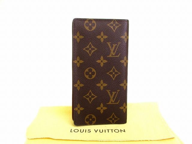 ルイヴィトン LOUIS VUITTON モノグラム ポルト カルトクレディ 円 札入れ 長財布 メンズ 【未使用保管品】