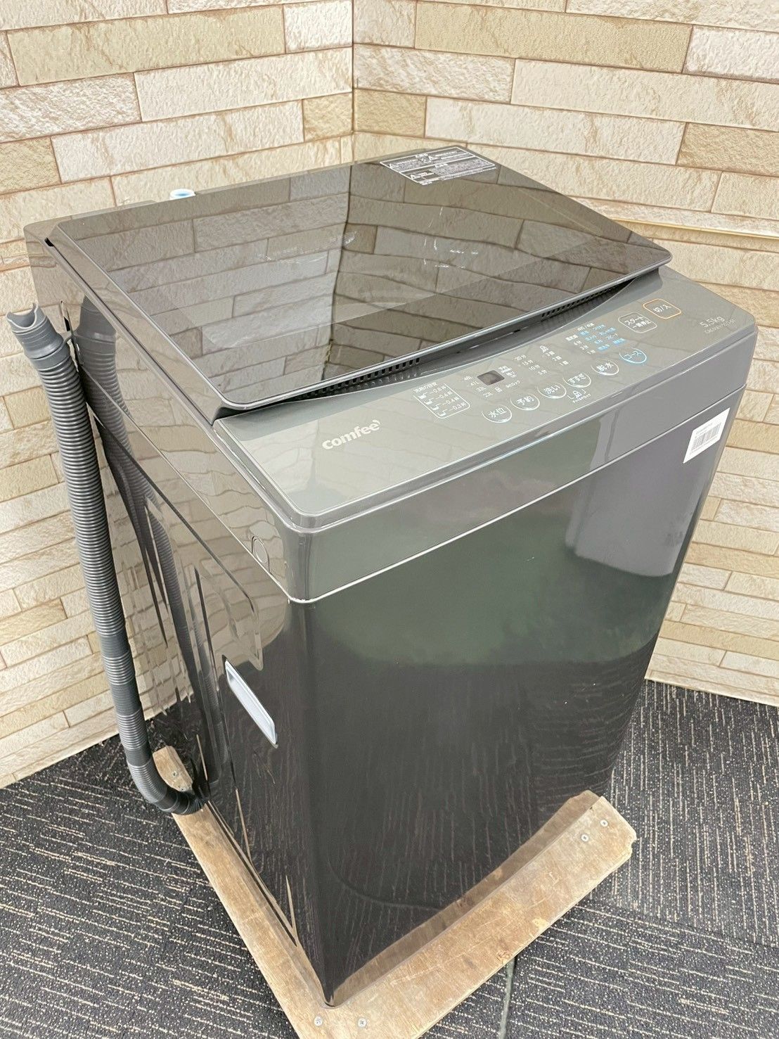 高年式】大阪送料無料☆3か月保障付き☆洗濯機☆コンフィー☆5.5kg 