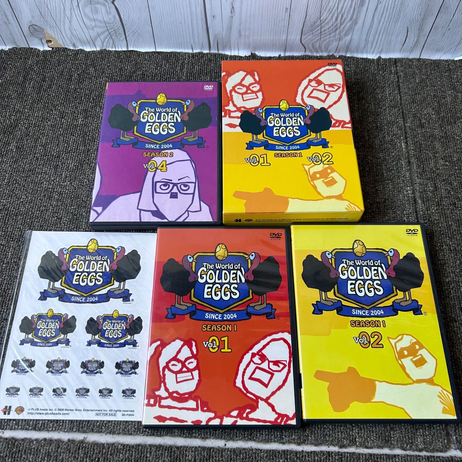 ゴールデンエッグス DVD 6枚セット＋限定シール・特典付き Amazon.co.jp: ゴールデンエッグス The World of GOLDEN EGGS Entry