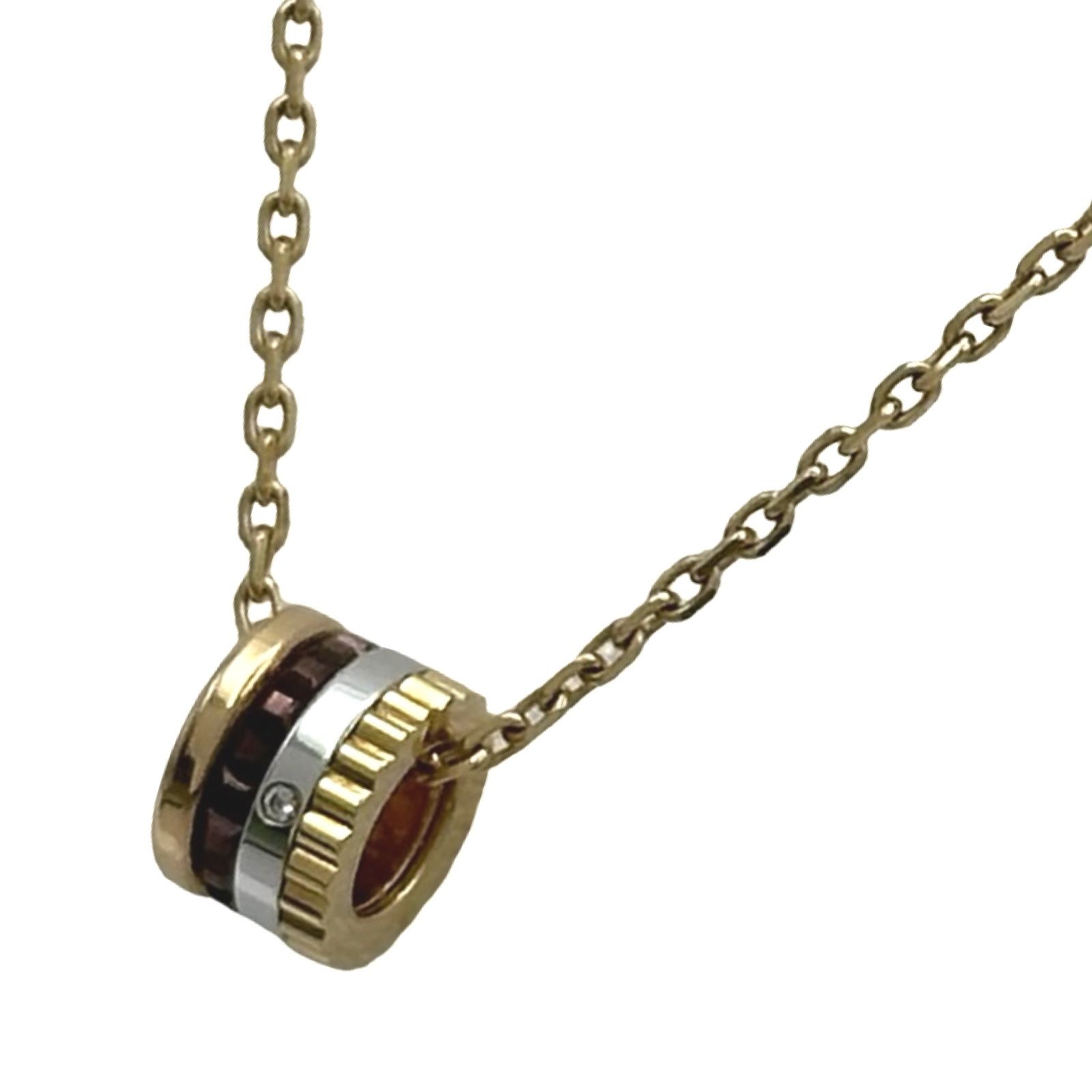 ブシュロン BOUCHERON キャトル クラシック ネックレス スモール ゴールド 750 ダイヤモンド ジュエリー