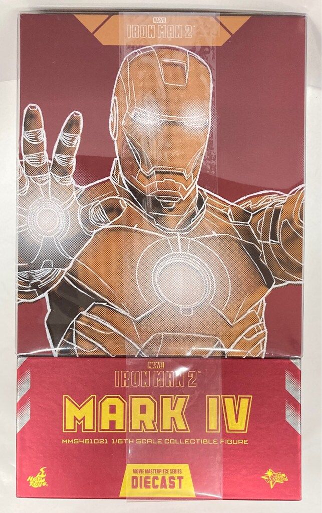 HOTTOYS MOVIE MASTERPIECE DIECAST IRON MAN MARK 4 / DIECAST MMS461D2