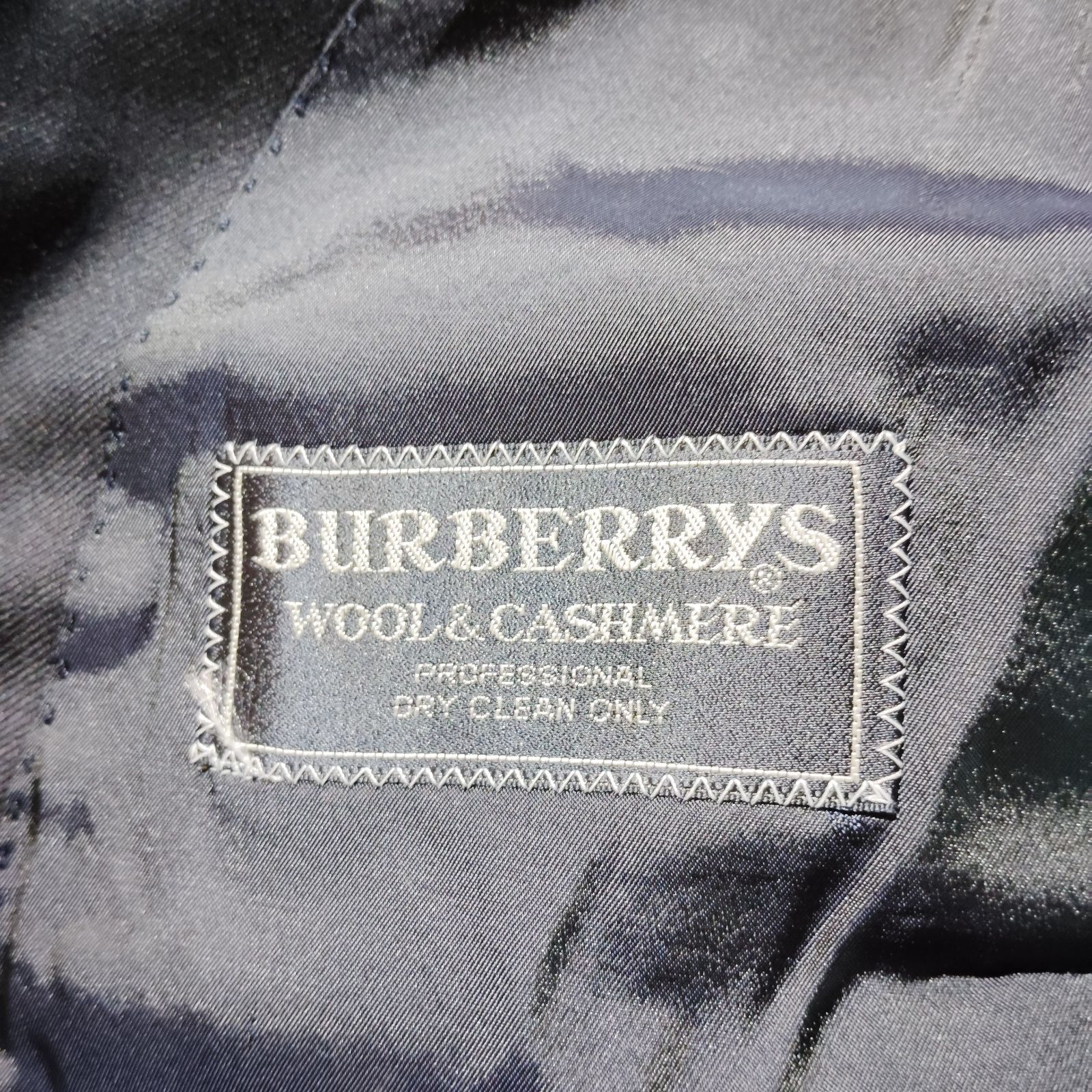 Burberry 90s 銀ボタンブレザー ウールカシミヤ ジャケット ダブル 