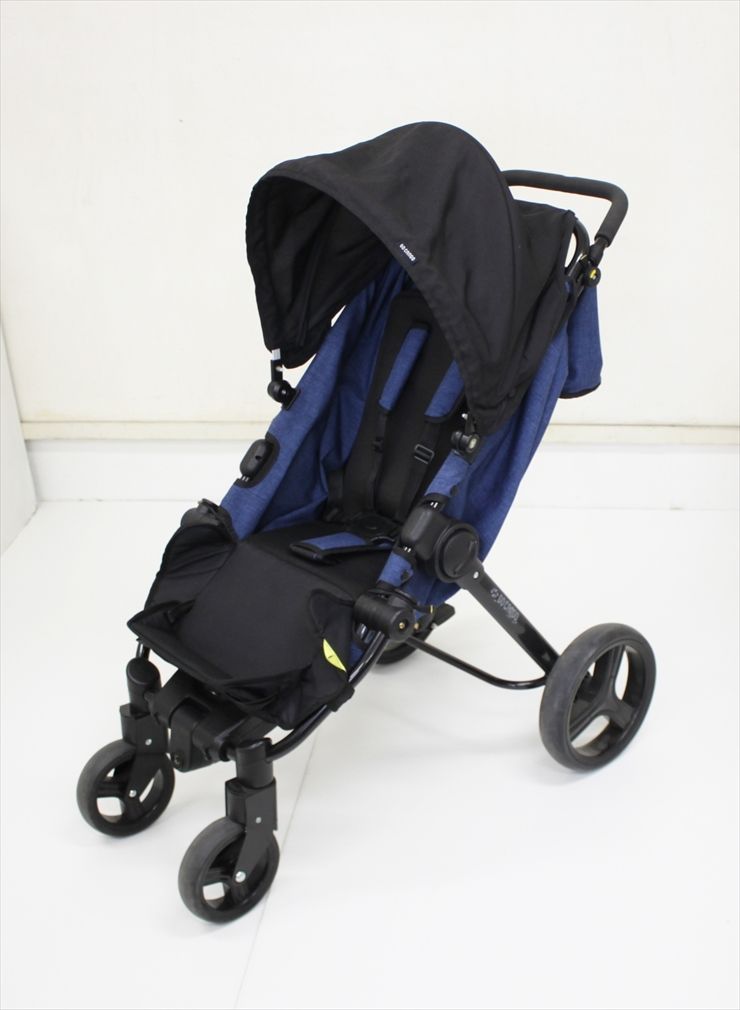 アイデス ゴー・カーゴ デニムブルー ides GO CARGO 2-way Stroller 背面式 ワゴン キャンプ 生後7ヶ月〜 クリーニング済み A506002t 11,400円
