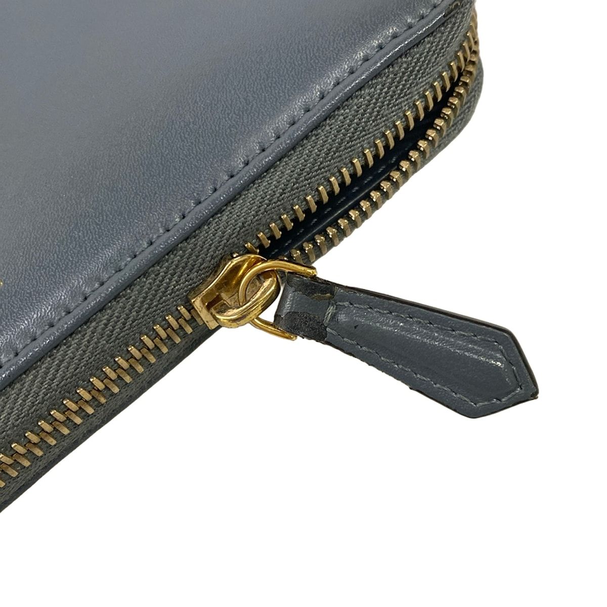 FENDI(フェンディ) 長財布 バイザウェイ 8M0299 ブルーグレー ラウンド