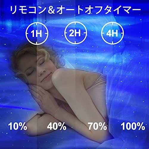 プラネタリウム 家庭用 ギャラクシーライト スタープロジェクターライト 14種点灯モード リモコン付き星空投影ライト ホワイトノイズ タイマー機能付き Bluetooth/USBメモリに対応 音楽再生 音声制御 輝度/音量調整可 ベッドサイド 5191cc57