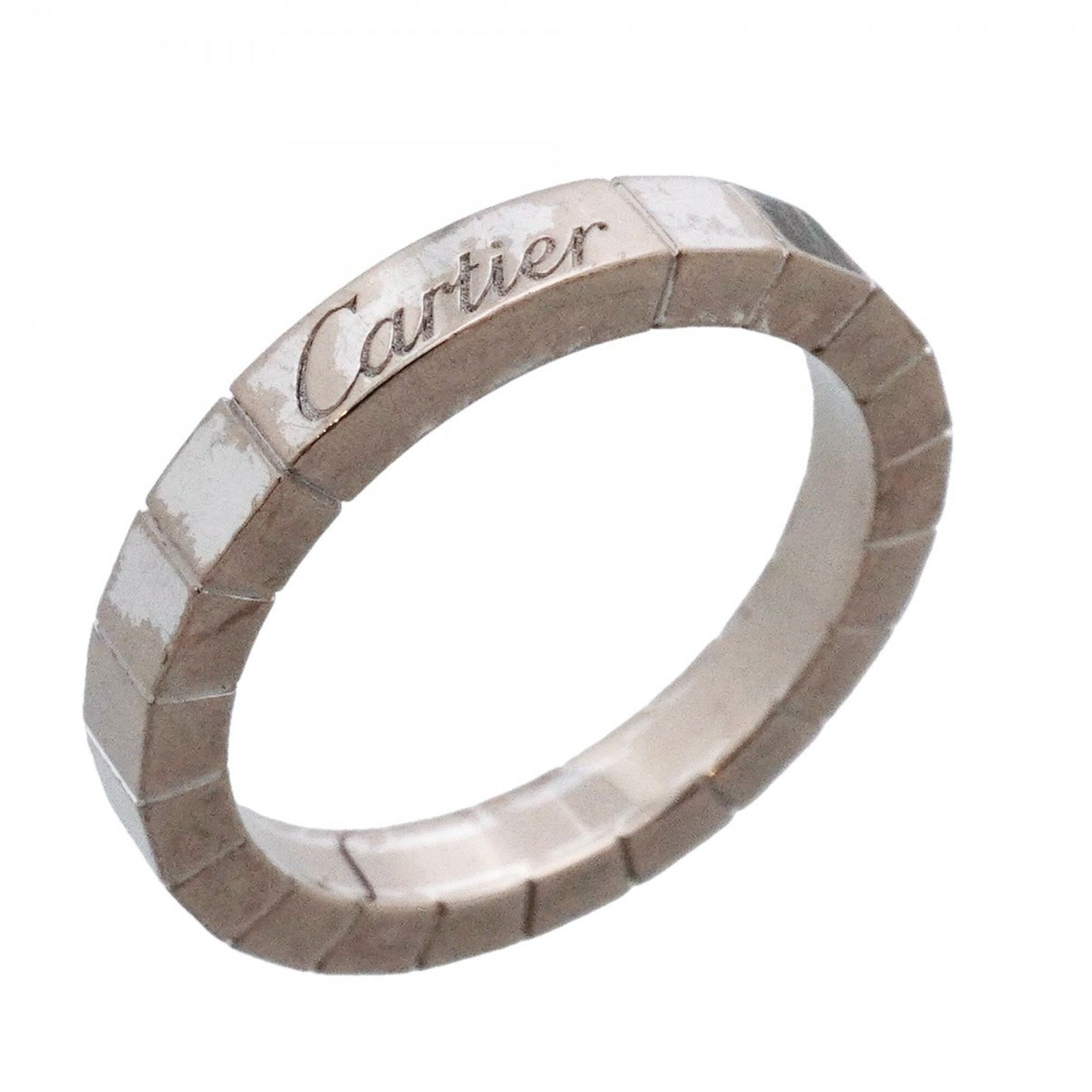 カルティエ(Cartier) カルティエ リング ラニエール 18KWG ホワイトゴールド ＃54レディース