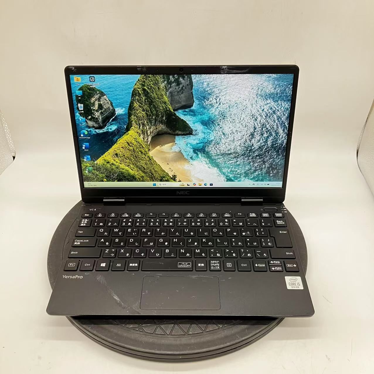 #M1010 【特価】NEC VersaPro PC-VKT10CZG6 CPU Core i5-10210Y RAM8GB SSD256GB Win11 Office2019 12.5型 PC 中古 ノートパソコン