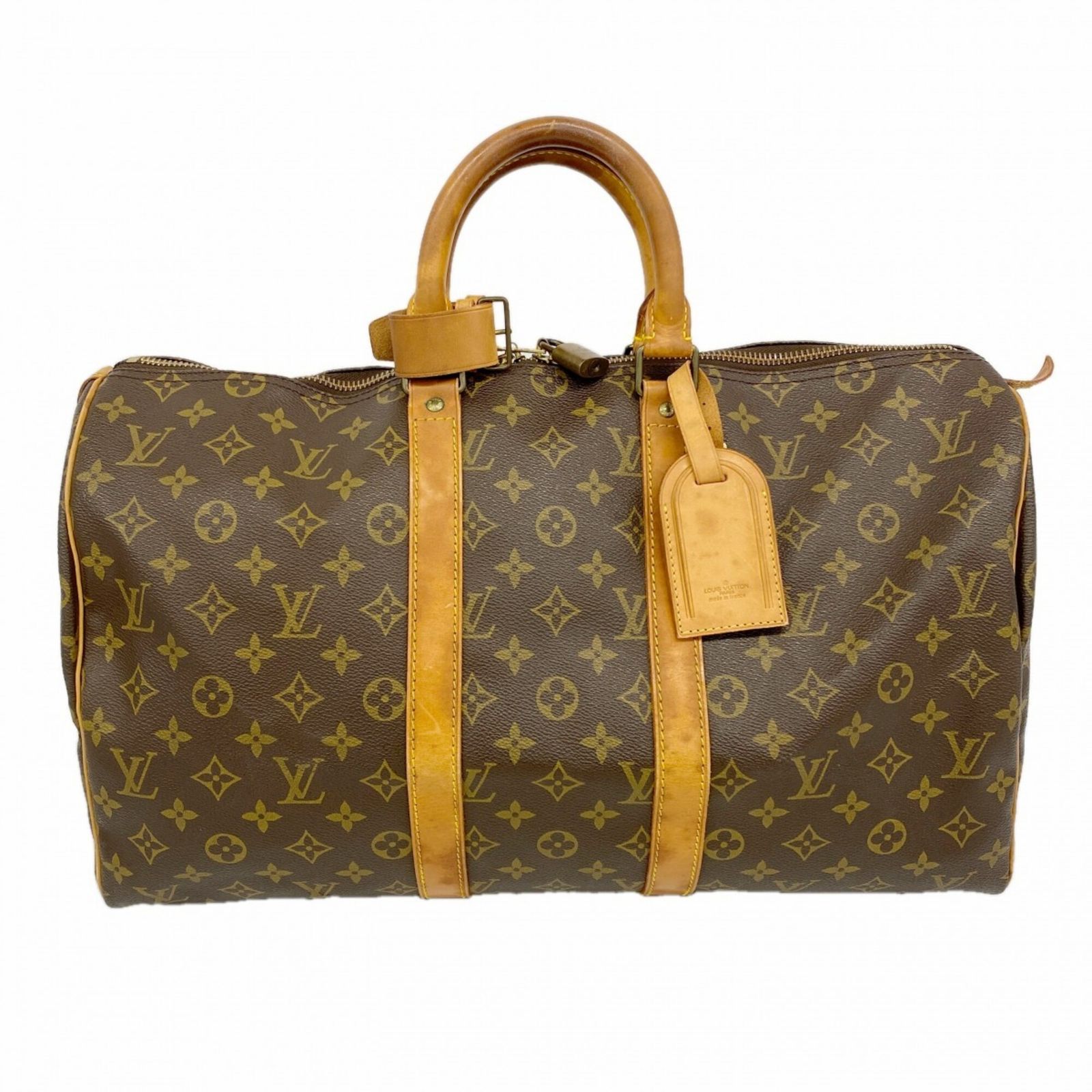 ルイ・ヴィトン(Louis Vuitton) ルイ・ヴィトン バッグ・ボストンバッグ モノグラム キーポル45 M41428 ブラウンメンズ レディース