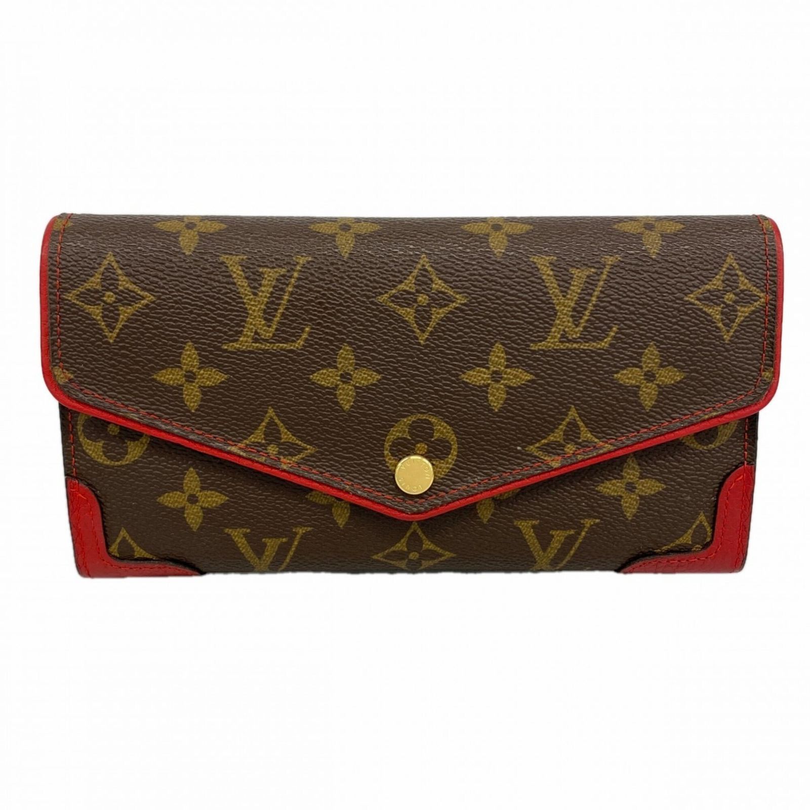 ルイ・ヴィトン(Louis Vuitton) ルイ・ヴィトン 長財布 モノグラム・レティーロ ポルトフォイユサラ M61184 スリーズレディース
