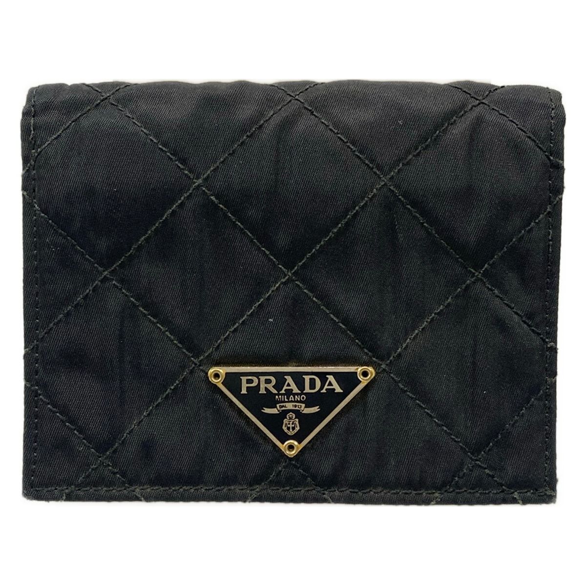 PRADA(プラダ) 2つ折り財布 - 黒